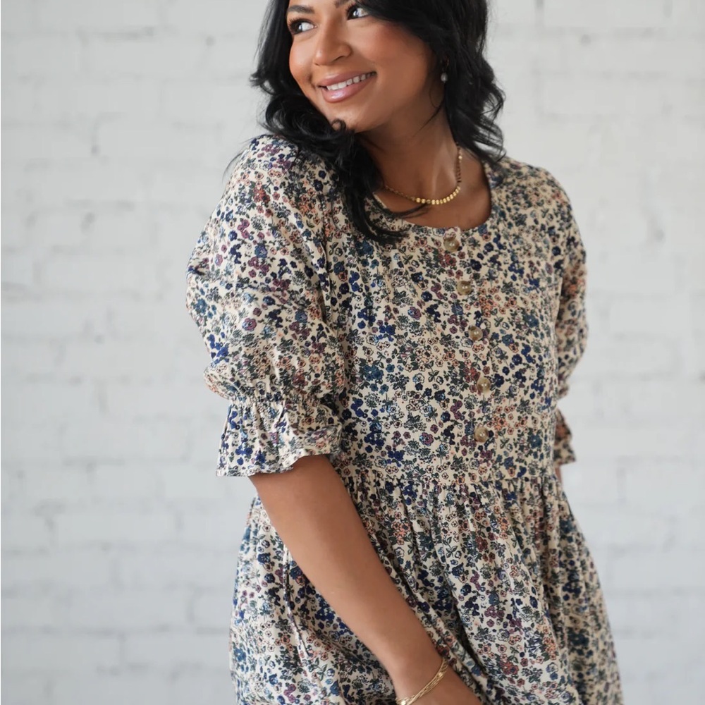 NWT Little Cottonwood Dahlia Dress M